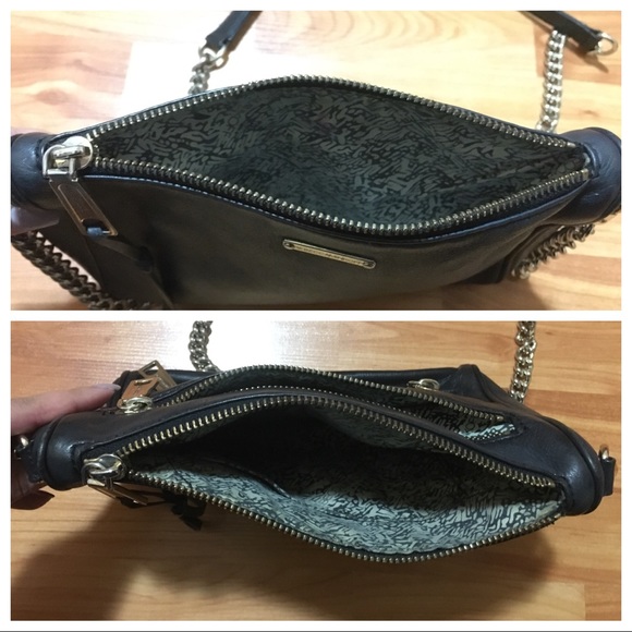 {rebecca minkoff} moto three-zip crossbody - Picture 6 of 6